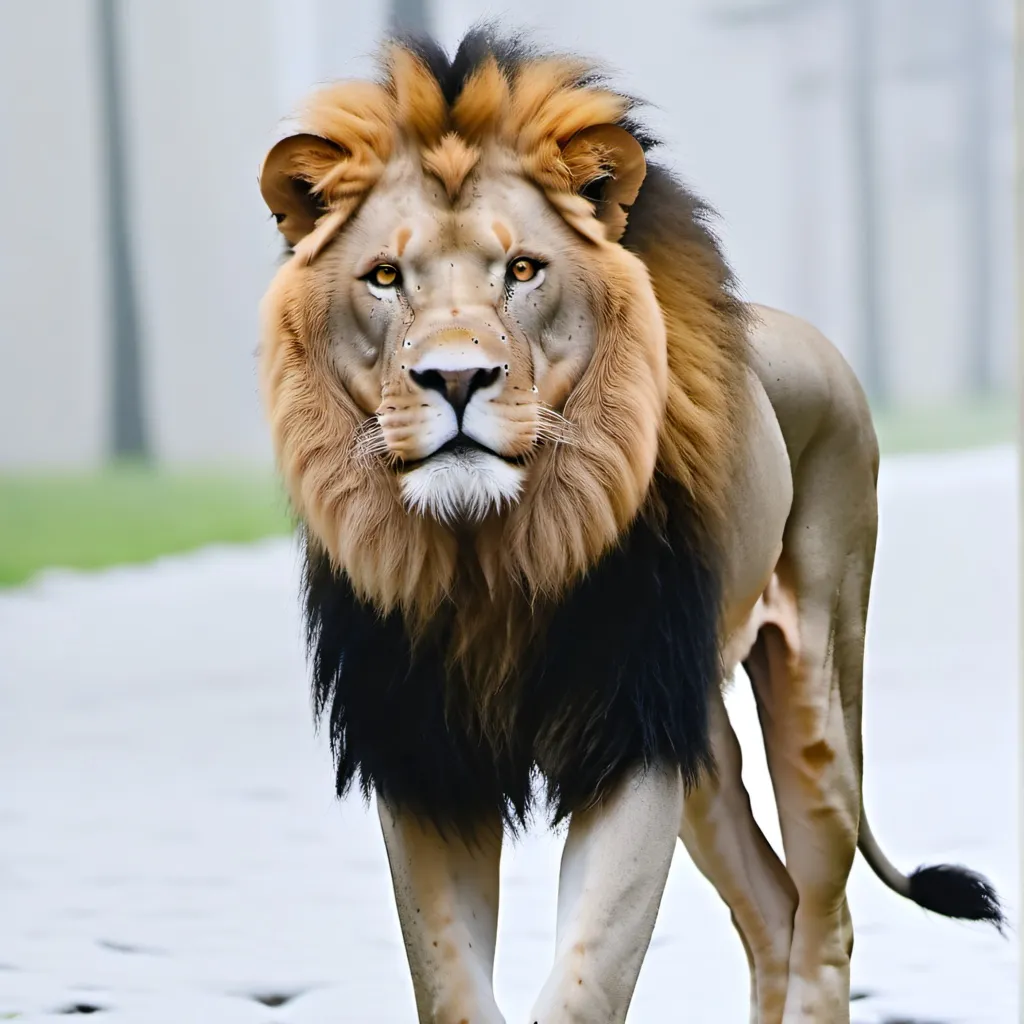chat with ai character: lion king made up