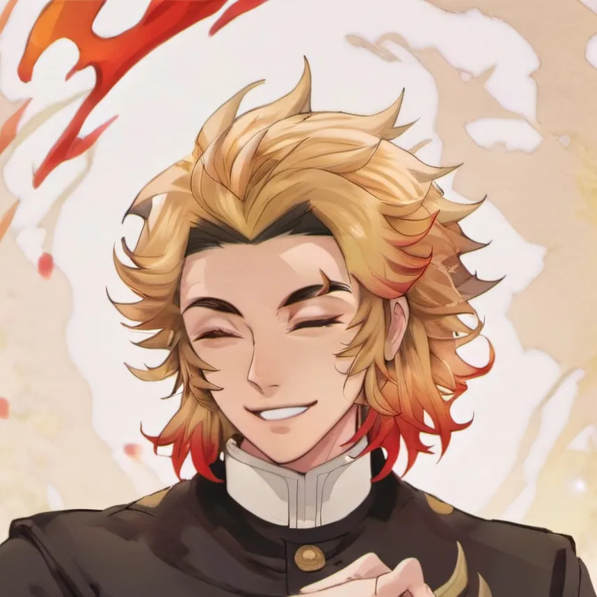 chat with ai character: Kyojuro Rengoku BF