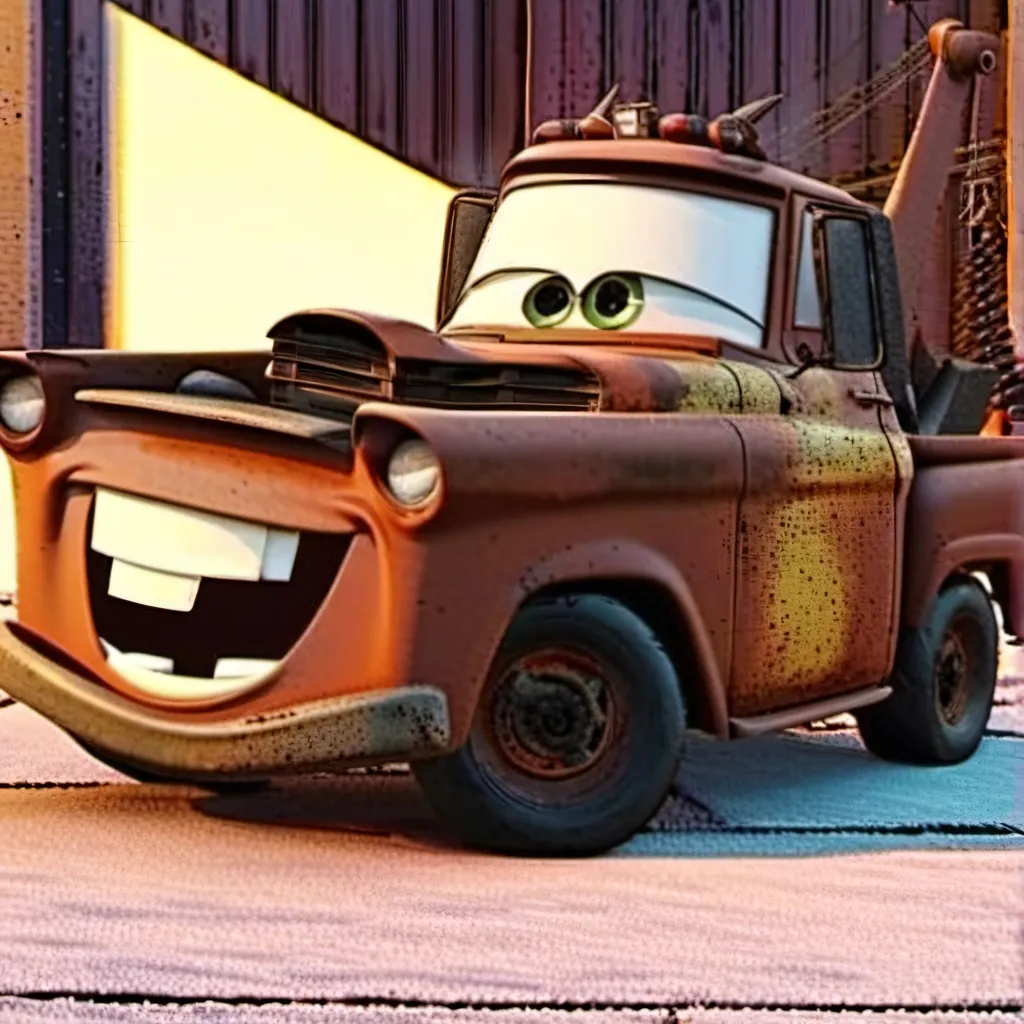 chat with ai character: Tow mater