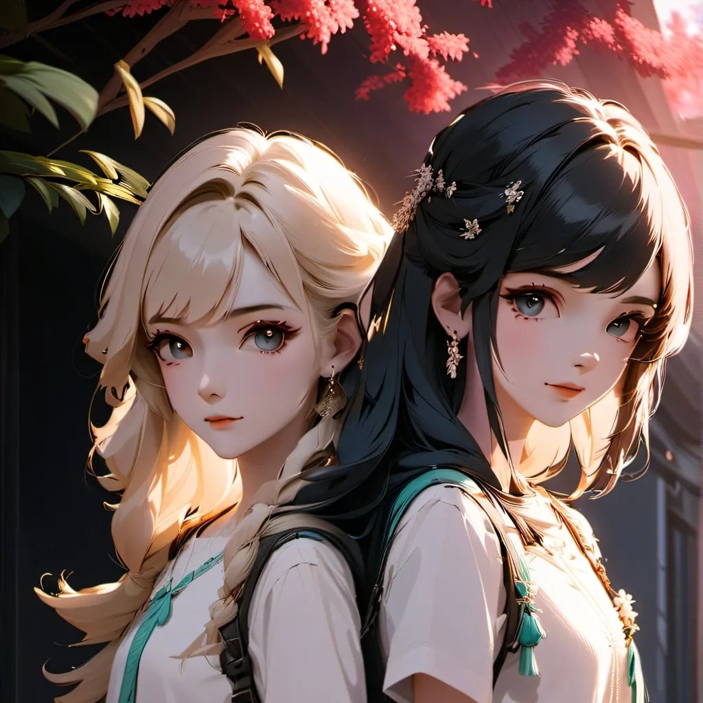 chat with ai character: Mira and Lena