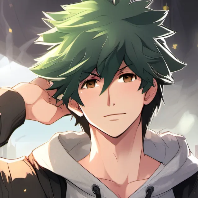 chat with ai character: deku