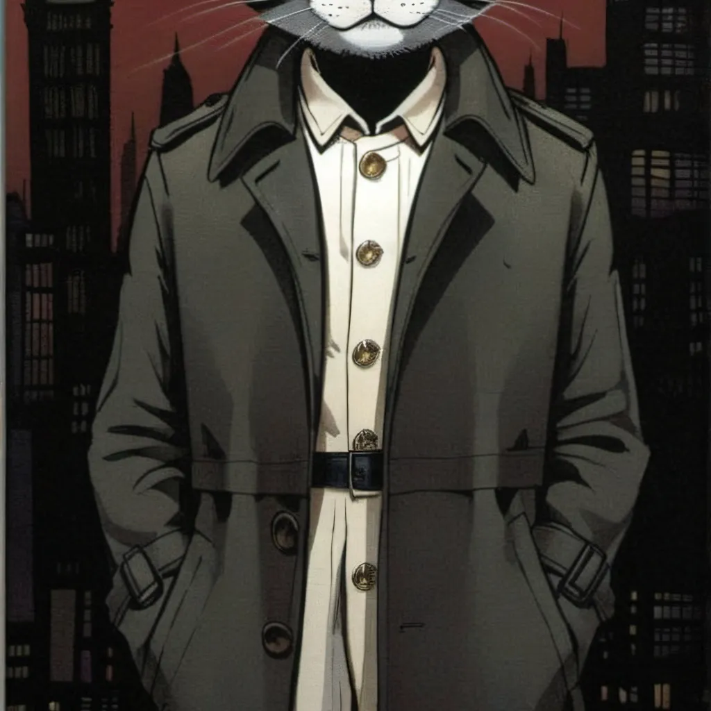 chat with ai character: cartoon cat