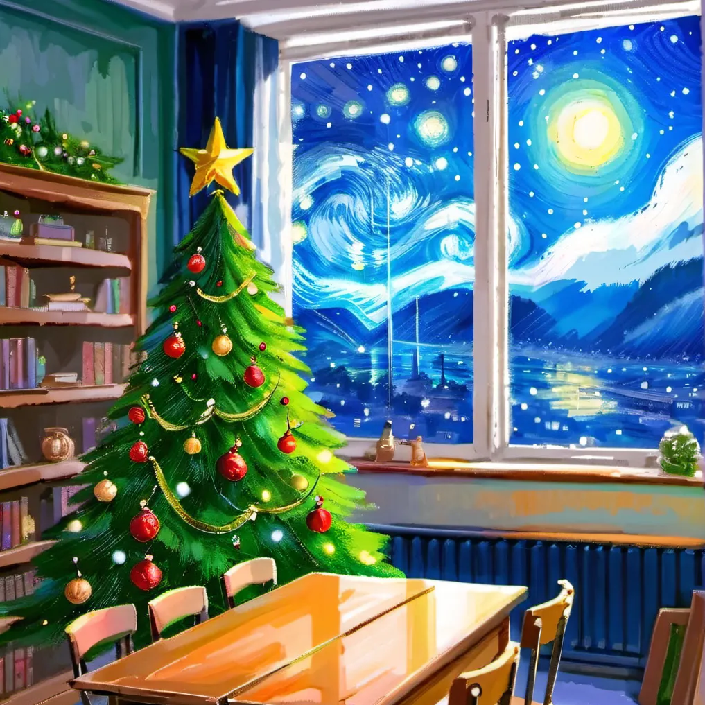 chat with ai character: Christmas with MHA