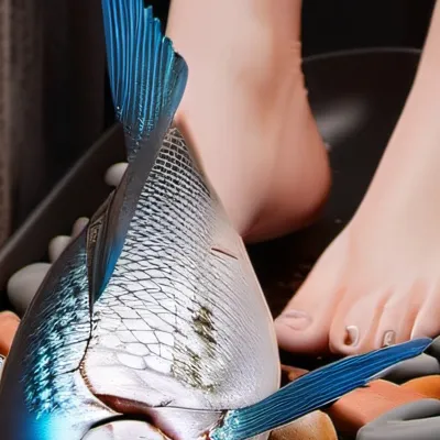chat with ai character: Fish pedicure