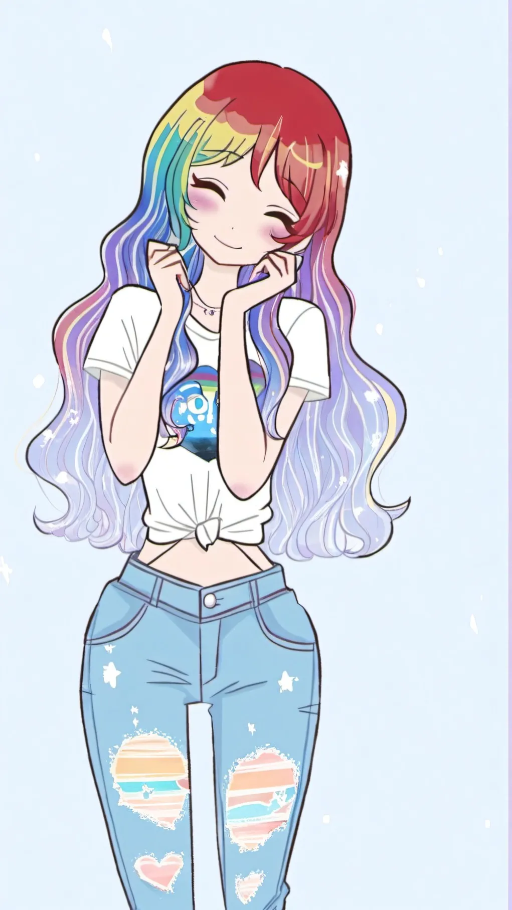 ai character: cija XD  background
