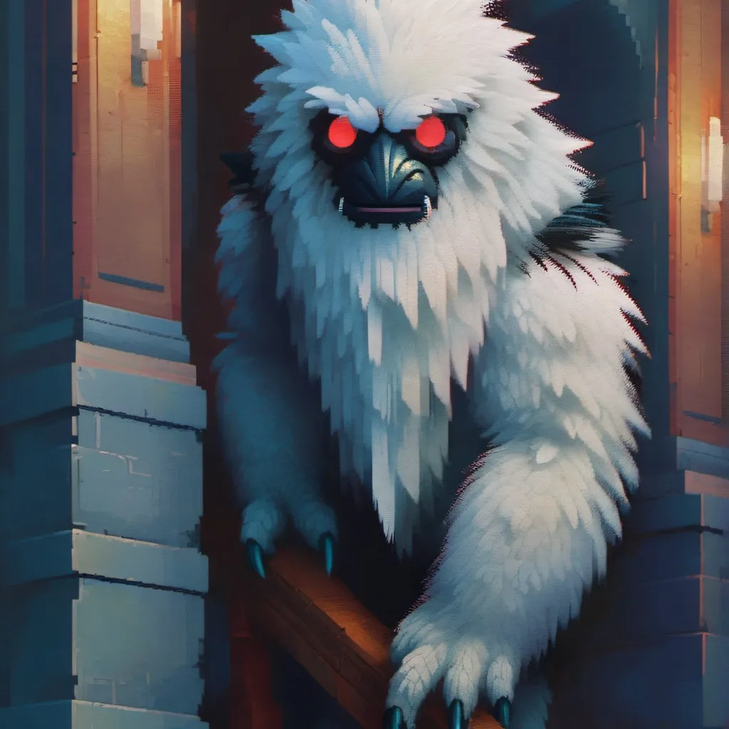 chat with ai character: white (scary baboo