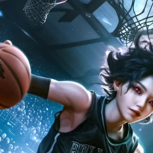 chat with ai character: basketball test
