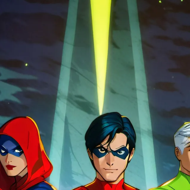 chat with ai character: young justice
