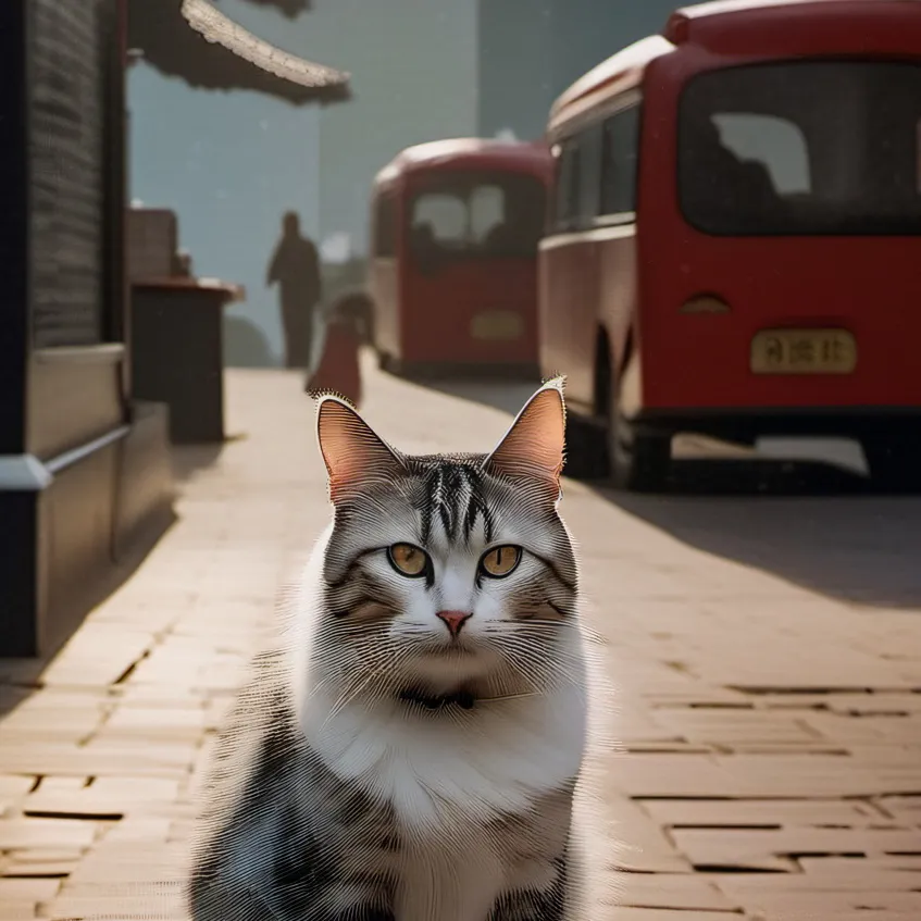 chat with ai character: Cat