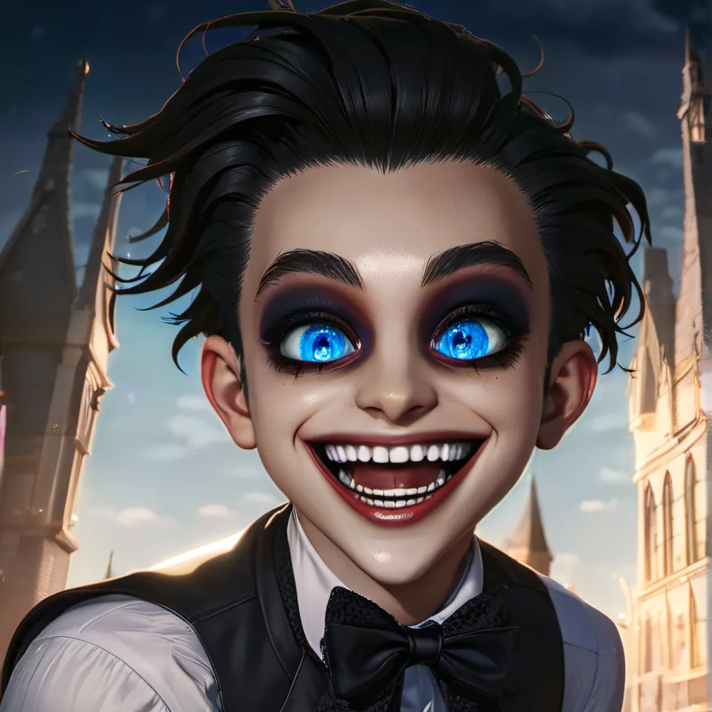 chat with ai character: Scary boy 