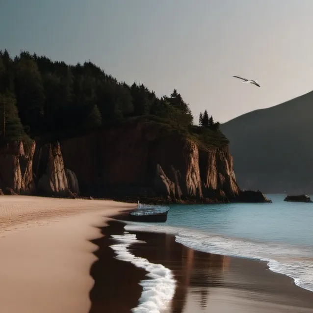 chat with ai character: The beach