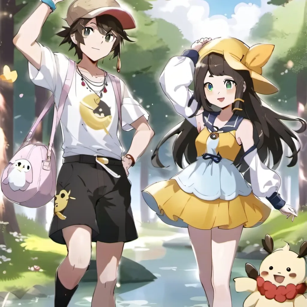 chat with ai character:  Sun and moon