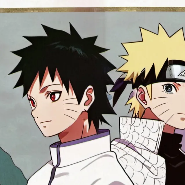 chat with ai character: Naruto and Sasuke
