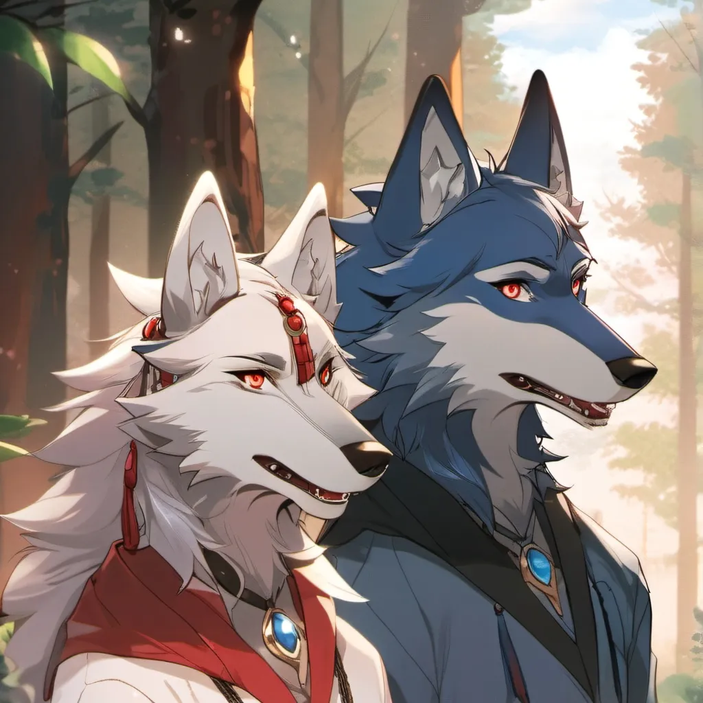 chat with ai character: Crimson and Teal