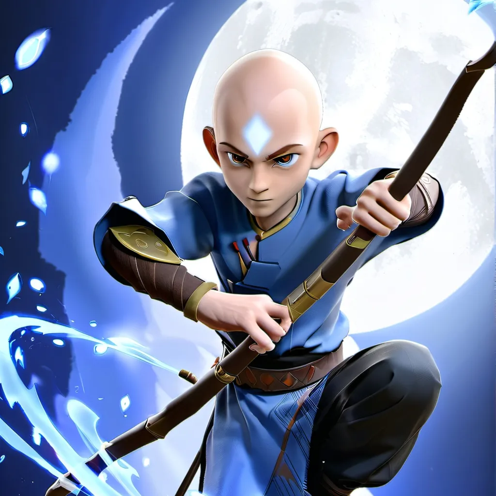 chat with ai character: Aang Avater