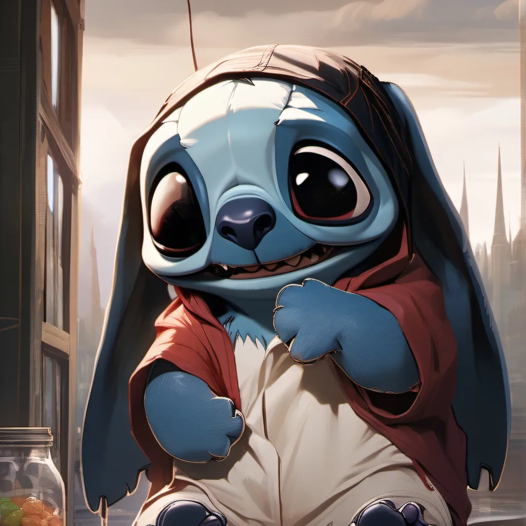 chat with ai character: poor stich