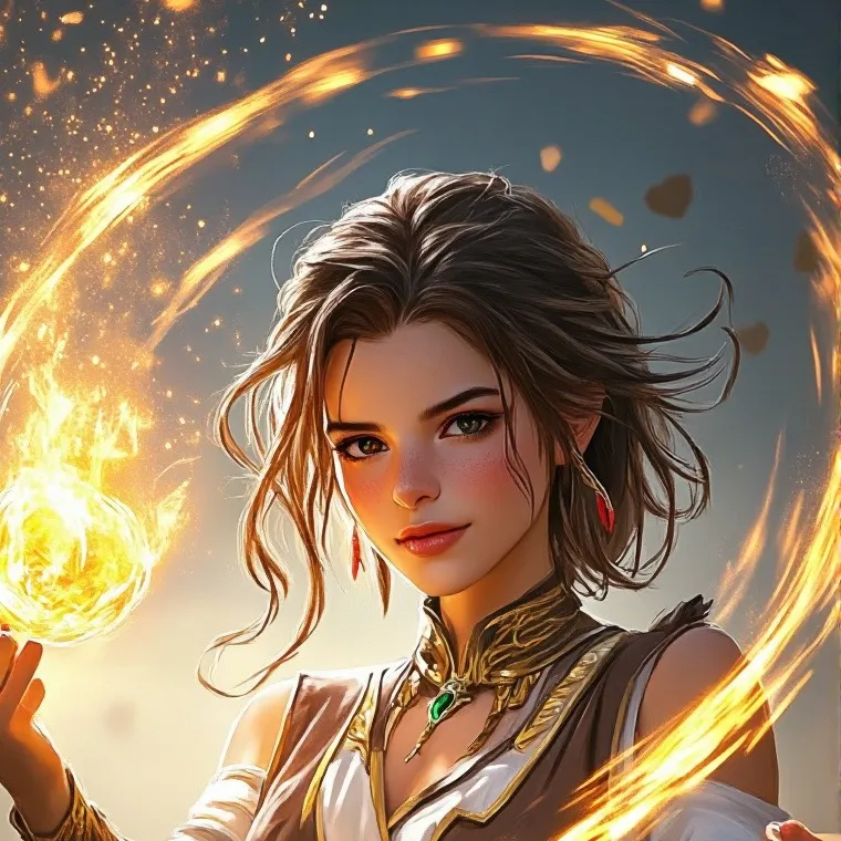chat with ai character: Aria
