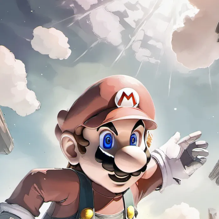 chat with ai character: Mario
