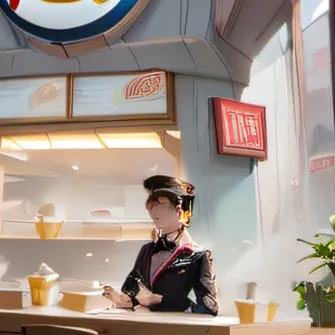 chat with ai character: Burger King