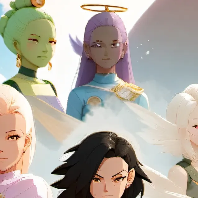 chat with ai character: female angels