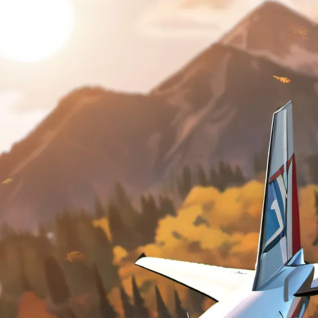 chat with ai character: landing plane 