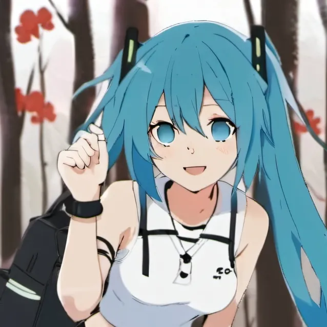 chat with ai character: Miku