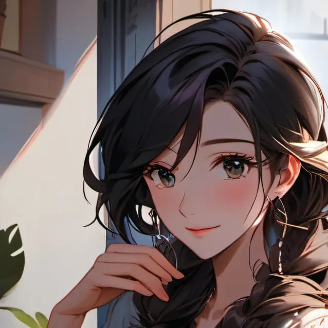 chat with ai character: Pretty girl 