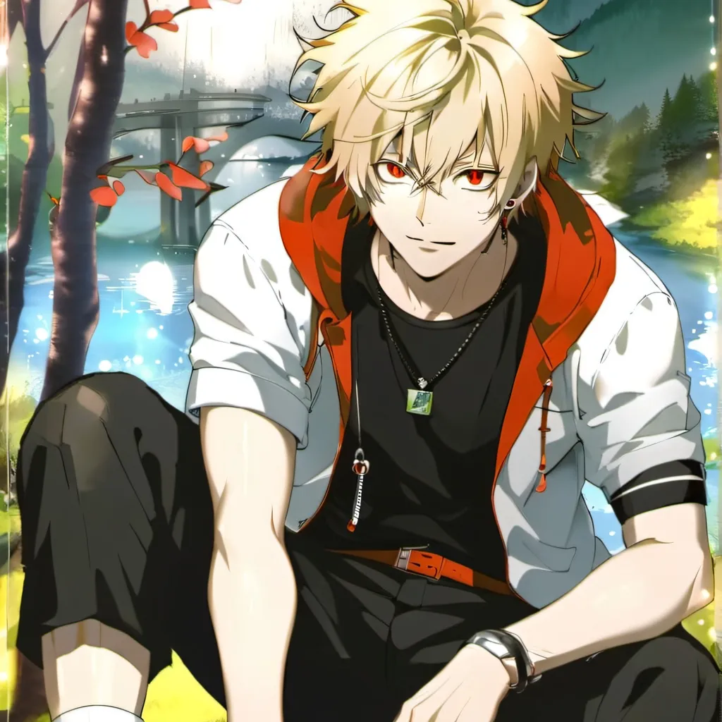 chat with ai character: sick bakugou 