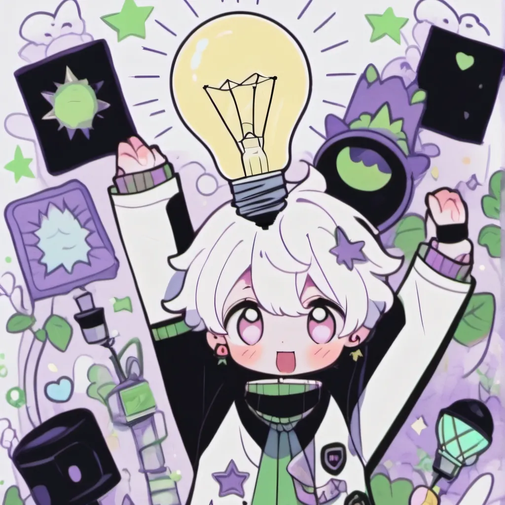 chat with ai character: ii light bulb 