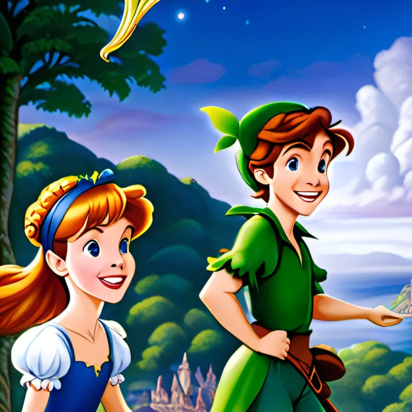 chat with ai character: PeterPan & Friends
