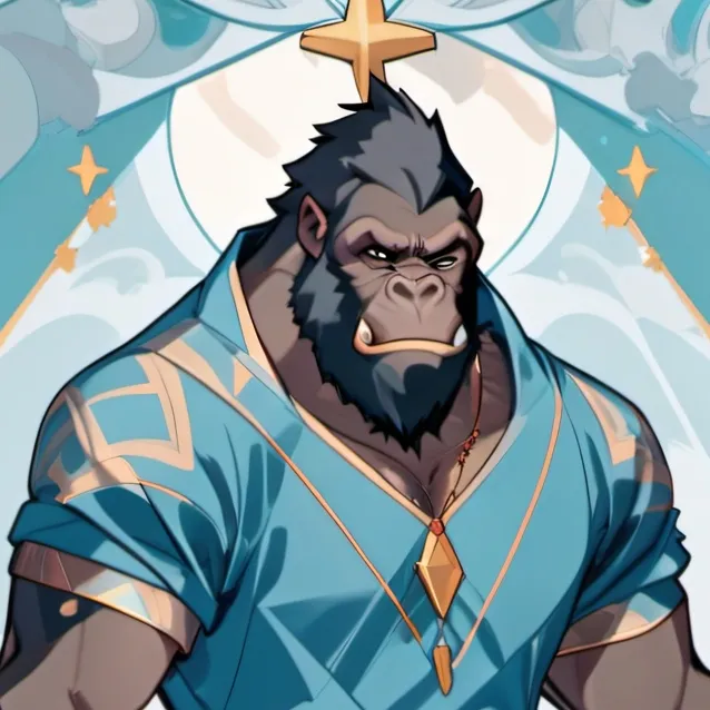 chat with ai character: gorilla wolf
