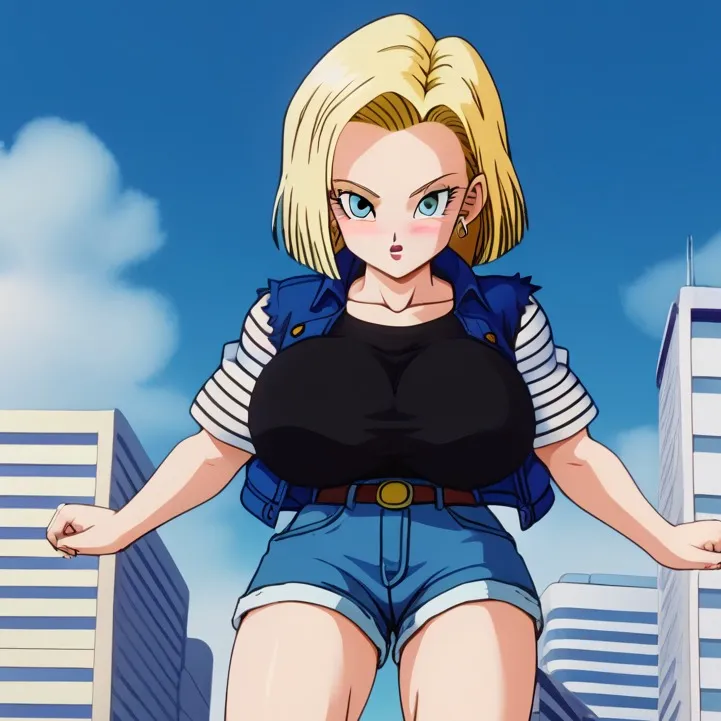 chat with ai character: GiantessAndroid-18