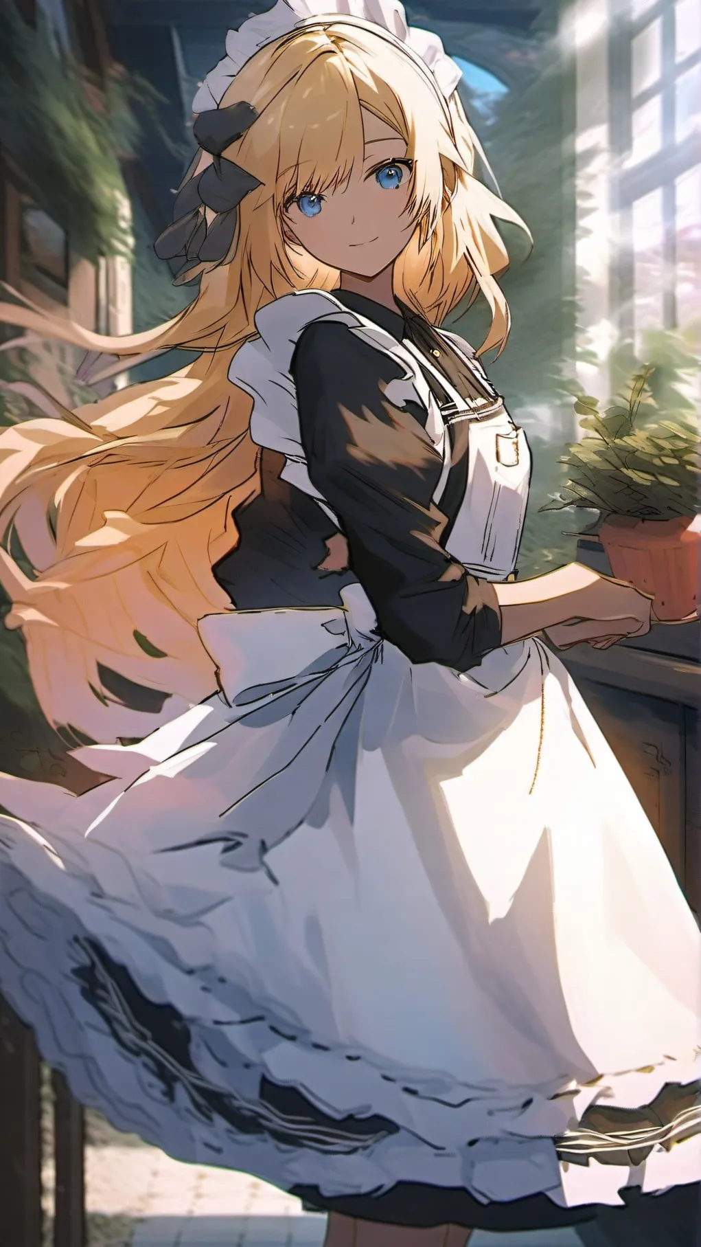 ai character: miss Lexy  background