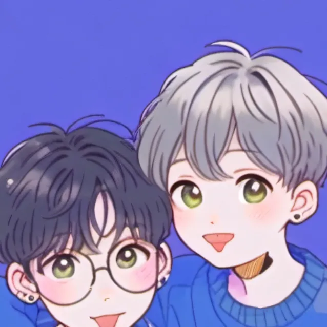 chat with ai character: two boys