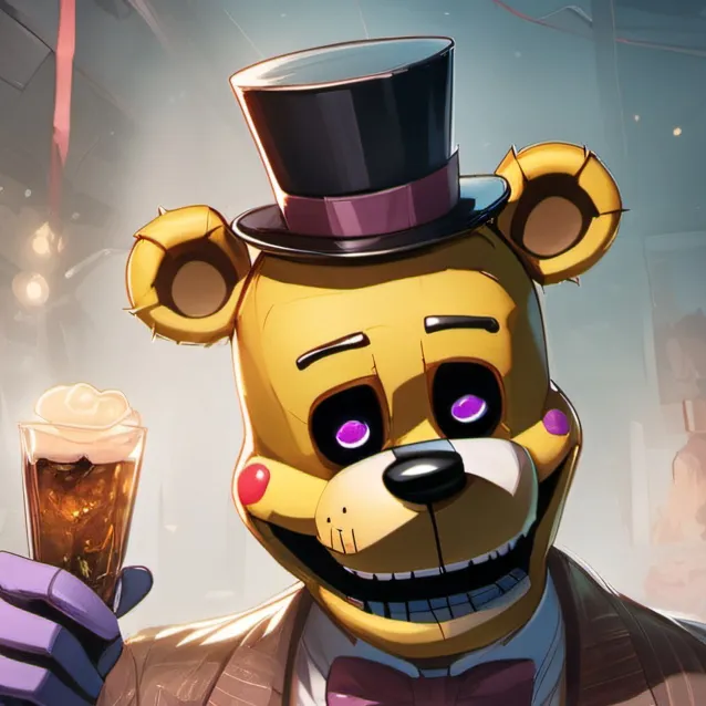 chat with ai character: fredbear