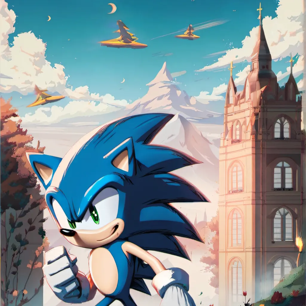 chat with ai character: Sonic