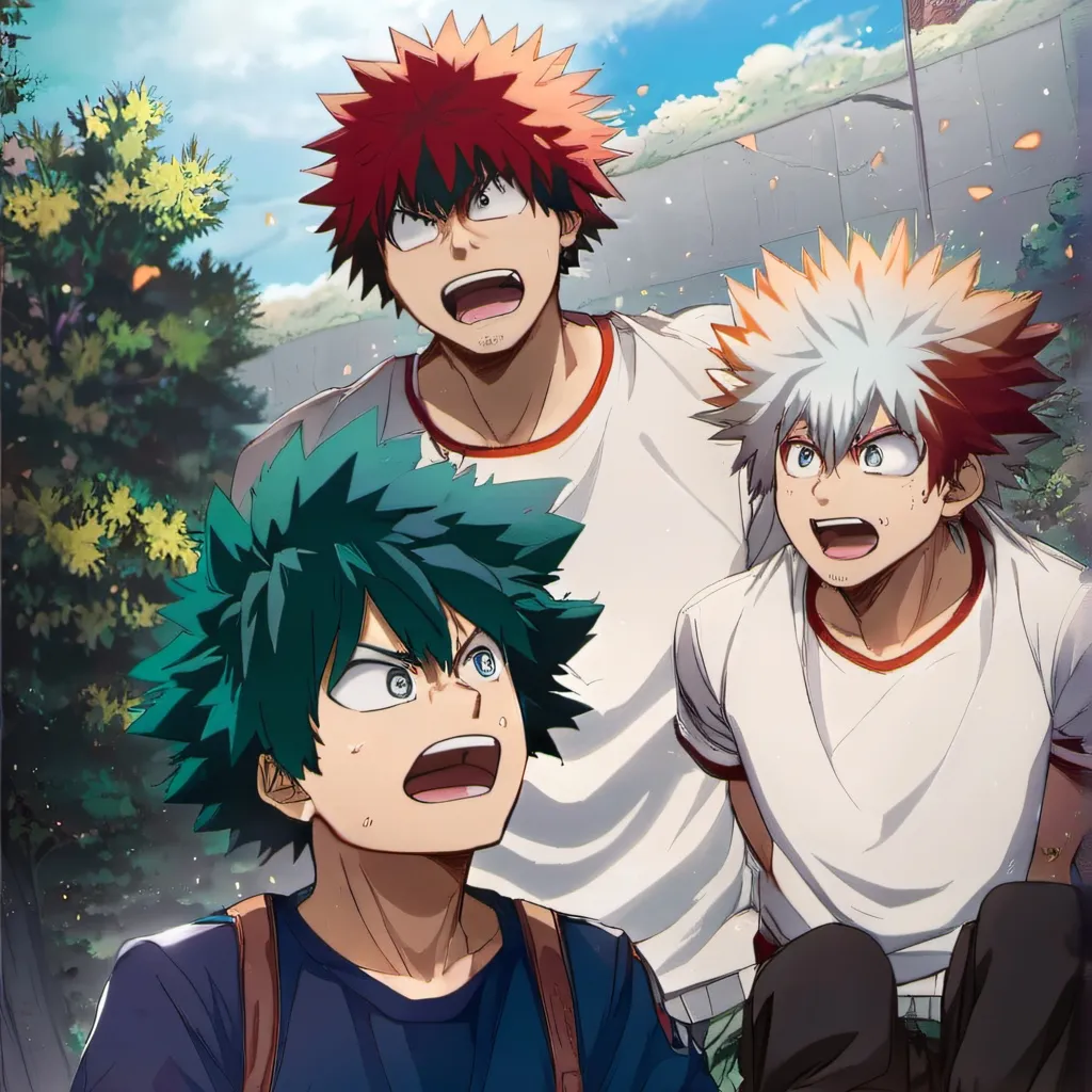chat with ai character: Todoroki & Bakugou
