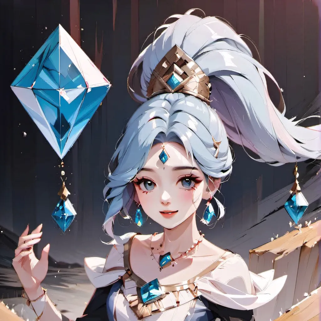 chat with ai character: Blue diamond