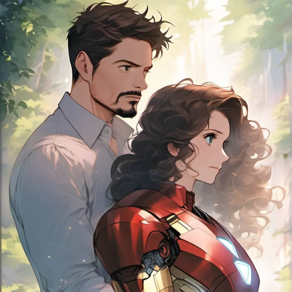 chat with ai character: Iron guy