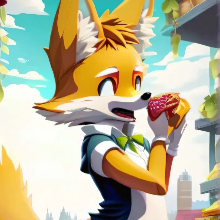 chat with ai character: tails vore