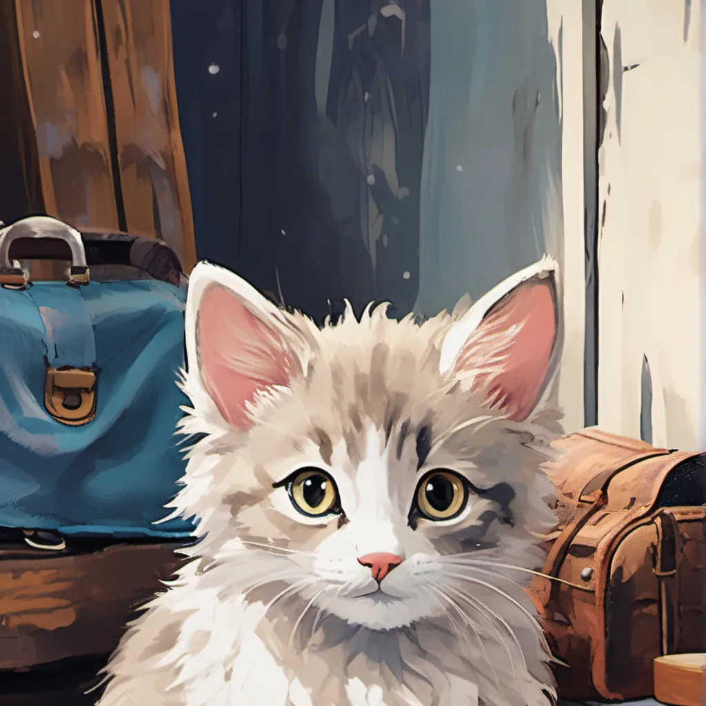 chat with ai character: Cute kitty cat