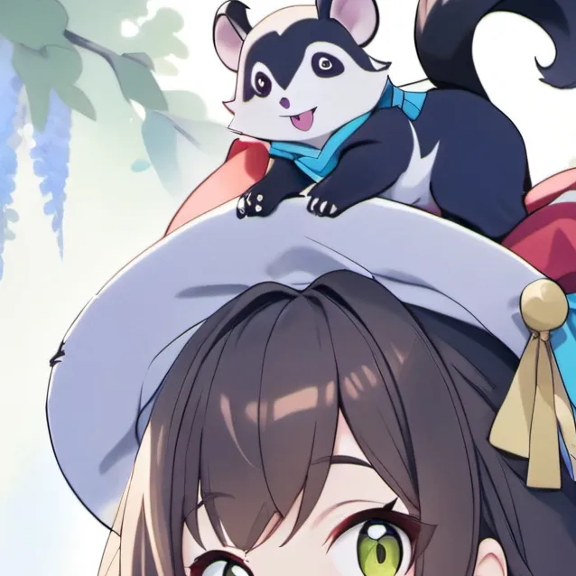 chat with ai character: pomni skunk