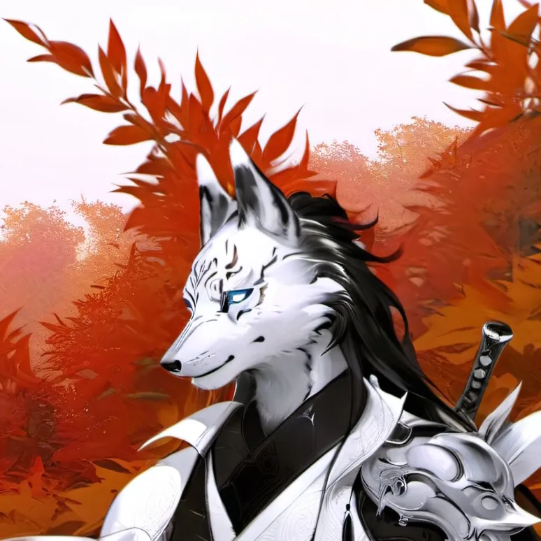 chat with ai character: Injured white fury