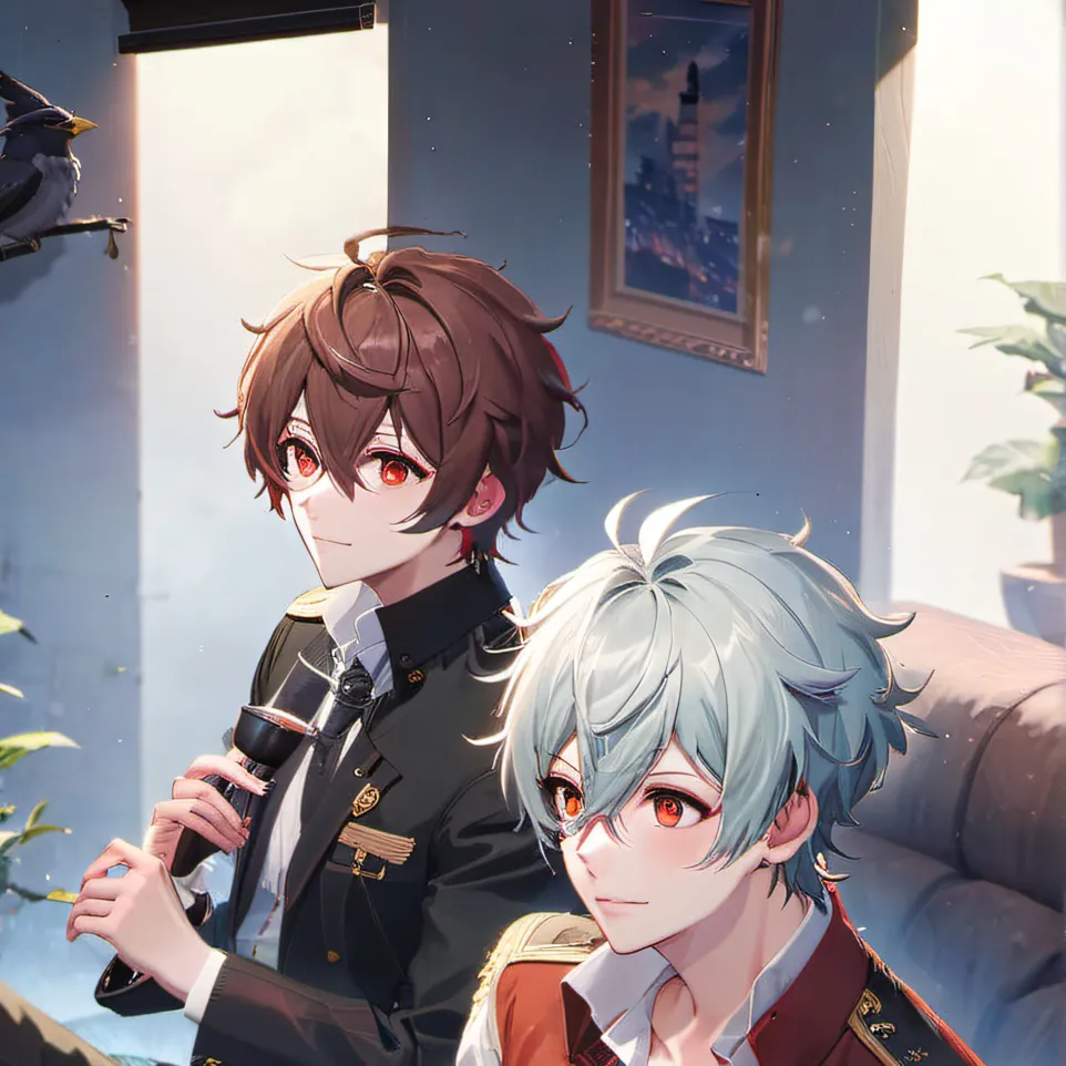 chat with ai character: Lucas&MICHAEL<33