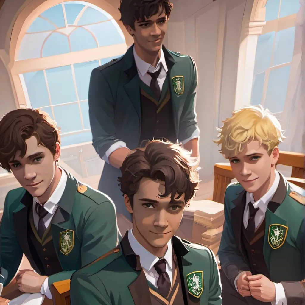 chat with ai character: The Slytherin Boys
