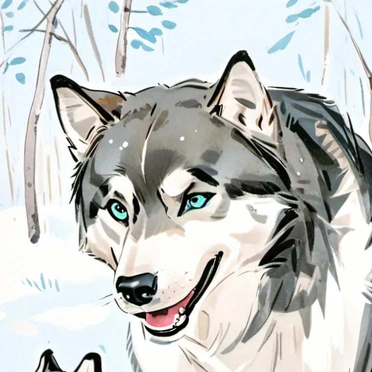 chat with ai character: Huskie Life