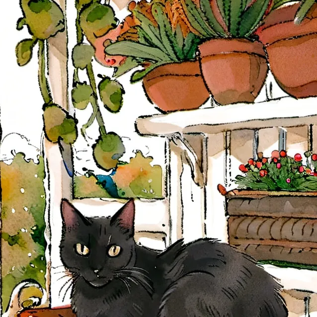 chat with ai character: Rural Cat