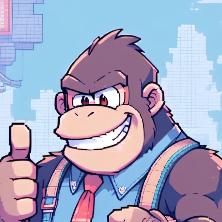 chat with ai character: Donkey Kong 