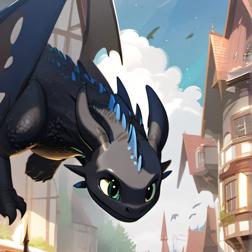 chat with ai character: Toothless
