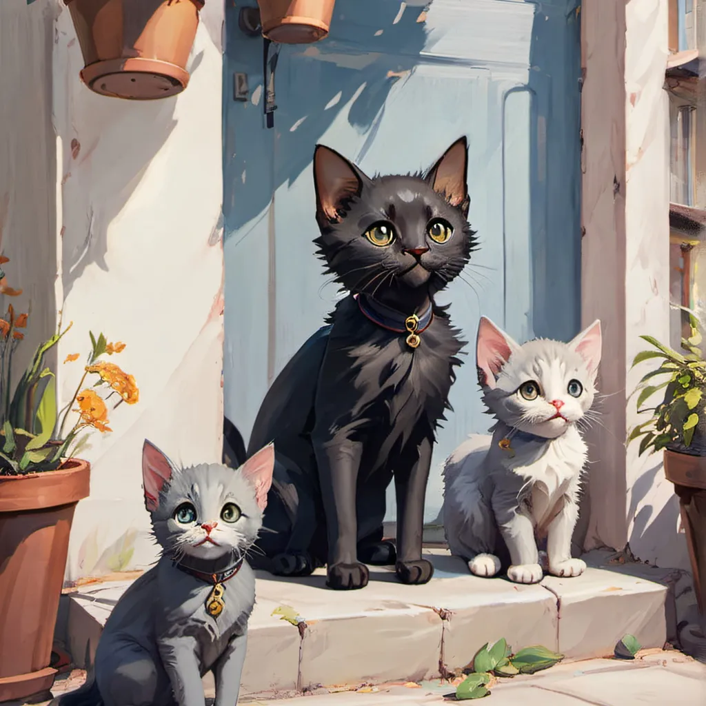 chat with ai character: the cats
